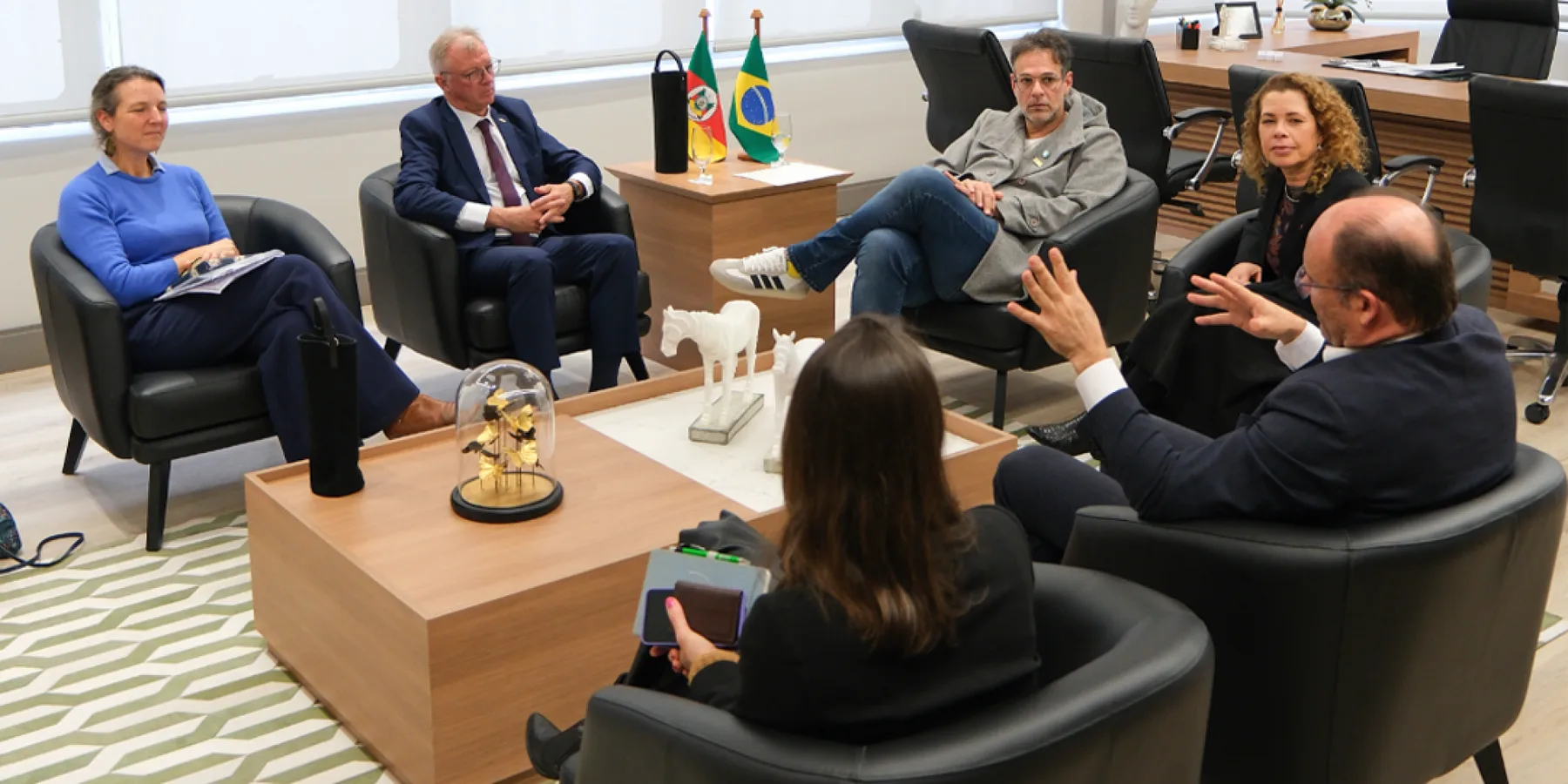 FIERGS e embaixador da Bélgica debatem comércio e acordo Mercosul-UE para indústria gaúcha