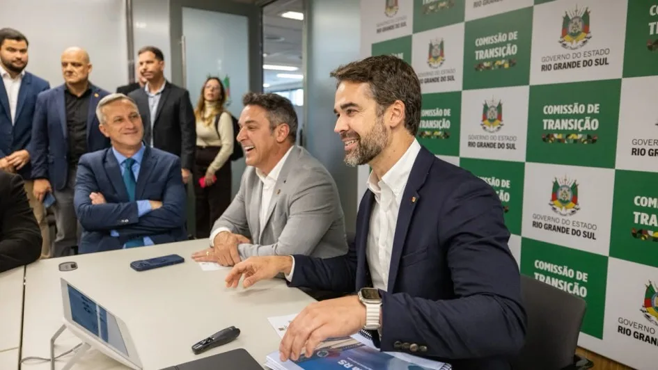 Leite e Zucco inauguram Escritório de Transição e discutem panorama da administração estadual