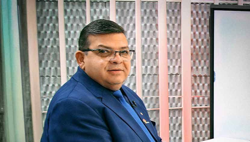 Volmir Rodrigues, prefeito de Sapucaia do Sul e presidente do Pró-Sinos